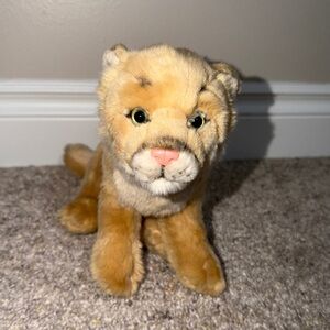 Ganz Webkinz Signature Endangered Cougar Plush WKSE3009 Stuffed Animal NO CODE